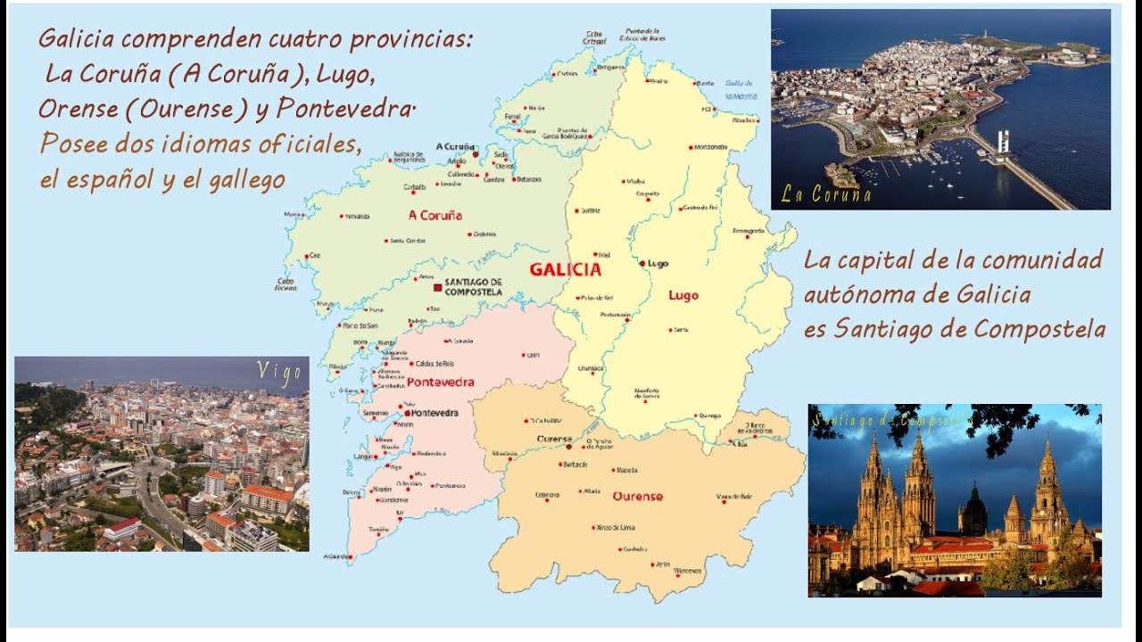 mapa-galicia-provincias-vigo - Noroeste Noticias 24h mapa galicia provincias vigo