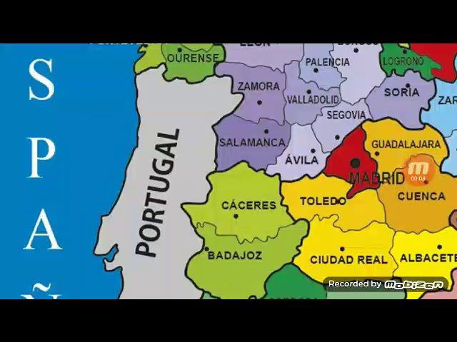 mapa zona noroeste de madrid