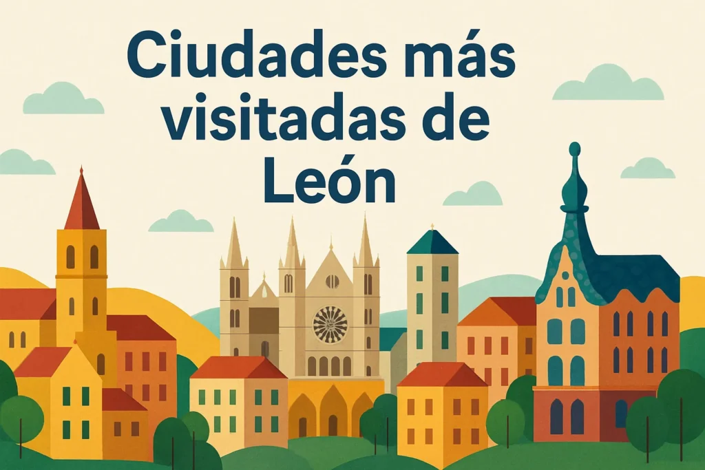 ciudades más visitadas de León