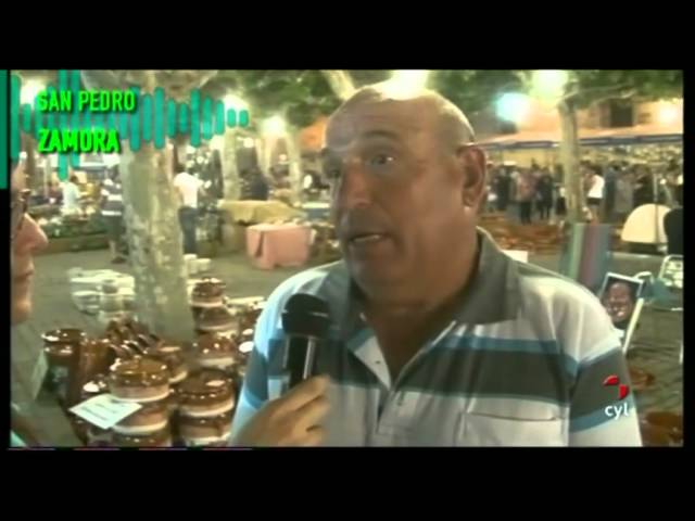 ferias y mercados durante las fiestas de Zamora celebradas en honor al patrón del pueblo