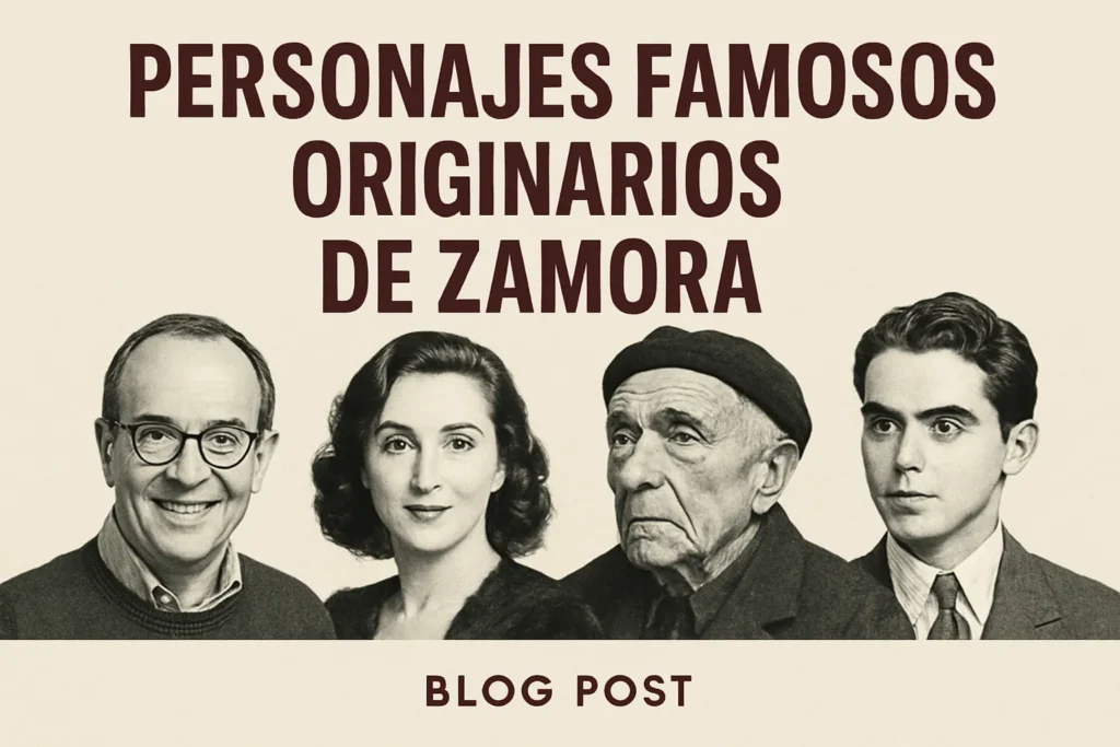 personajes famosos originarios de Zamora