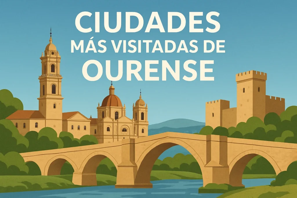 ciudades más visitadas de Ourense