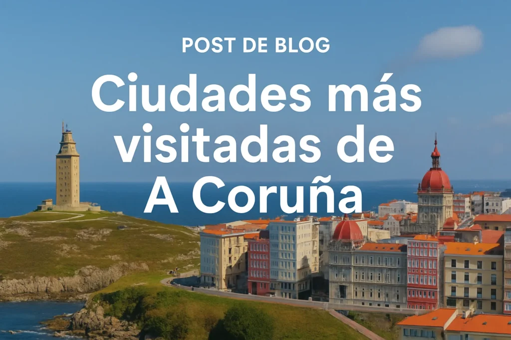 ciudades más visitadas de A Coruña
