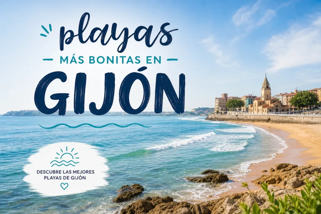 playas más bonitas en Gijón