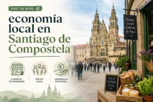 economía local en Santiago de Compostela