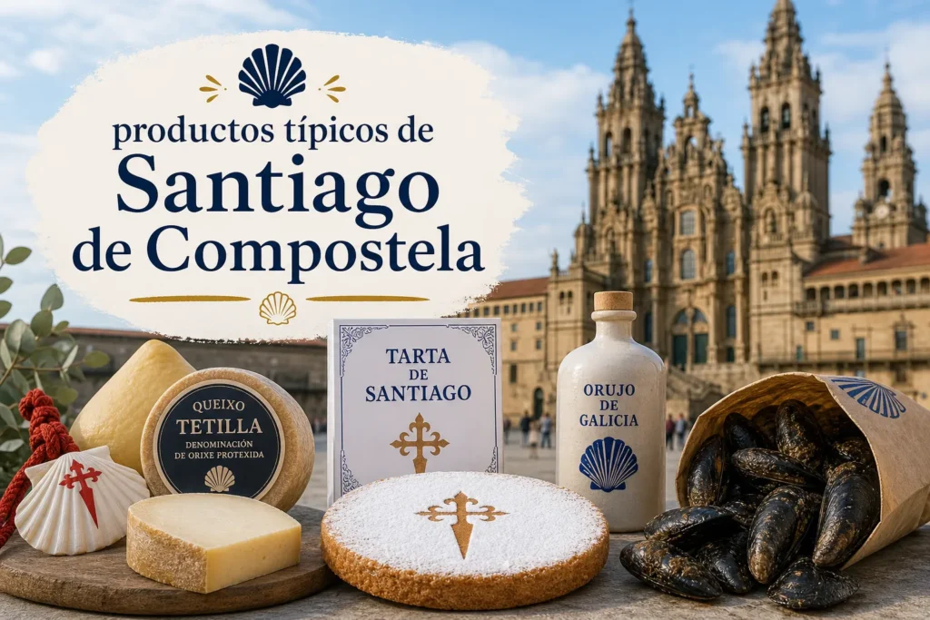 productos típicos de Santiago de Compostela